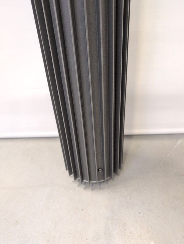 Nordlux Wegeleuchte Gartenleuchte Aludra LED Pollerleuchte dimmbar anthrazit - 5704924022098