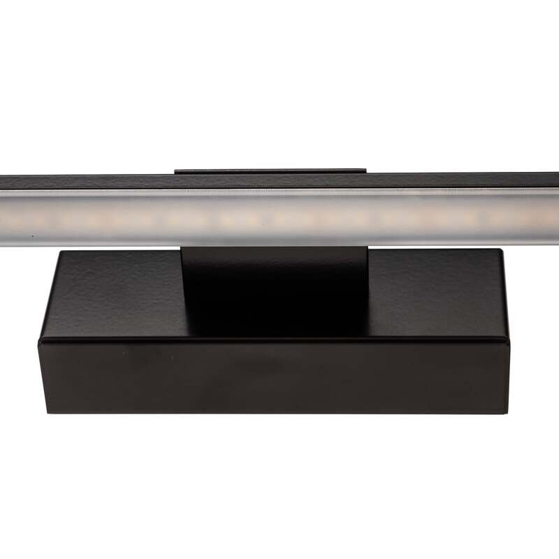 Miroir Wandleuchte Wandlampe LED Leuchte schwarz warmweiß Aluminium Kunstst249 - 5903148515090