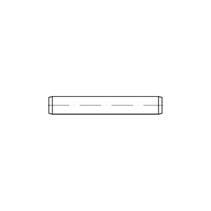 ISO Zylinderstift Stifte ISO 8734 Stahl m6x120 durchgehärtet 2x10 STÜCK - 4053569603423