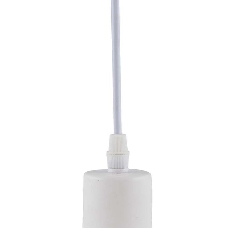 Lindby Hängeleuchte Vitore 40 cm Textil weiß dimmbar E27 15 W LED - 4251911792539