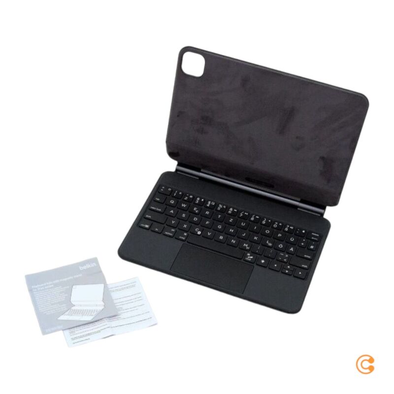 Belkin Tastatur Schutzhülle Connect Pro QWERTZ kabellos mehrfarbig 0,74kg - 0745883871322