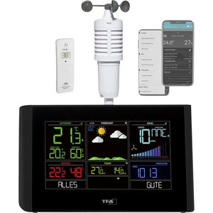 B-Ware TFA Dostmann VIEW BREEZE 35.8001.01 WLAN-Wetterstation Vorhersage 12 bis 24 h