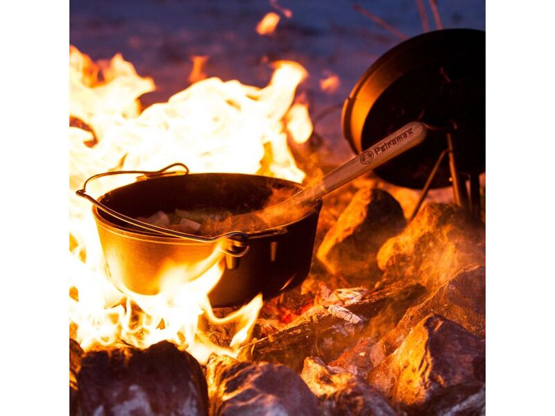 Petromax Dutch Oven FT9 Schwarz Gusseisen 7,5l Kochgeschirr mit Standfüßen Topf - 4250435707074