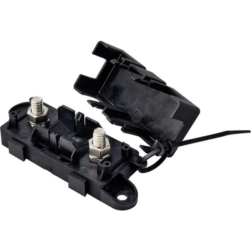 TRU COMPONENTS Sicherungshalter Aufnahme Flachsicherung Mega Aufbau 5 STÜCK - 4064161079493