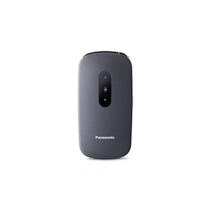 B-Ware Panasonic Großtastenhandy Mobiltelefon Seniorenhandy Klapphandy Grau Telefon