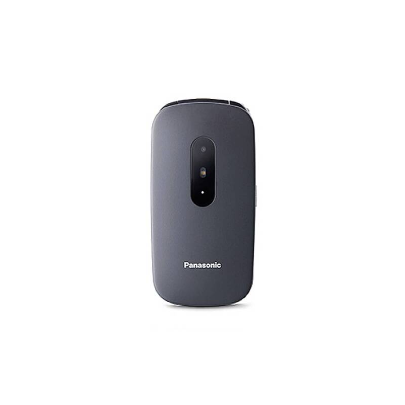 Panasonic Großtastenhandy Mobiltelefon Seniorenhandy Klapphandy Grau Telefon - 5025232935765