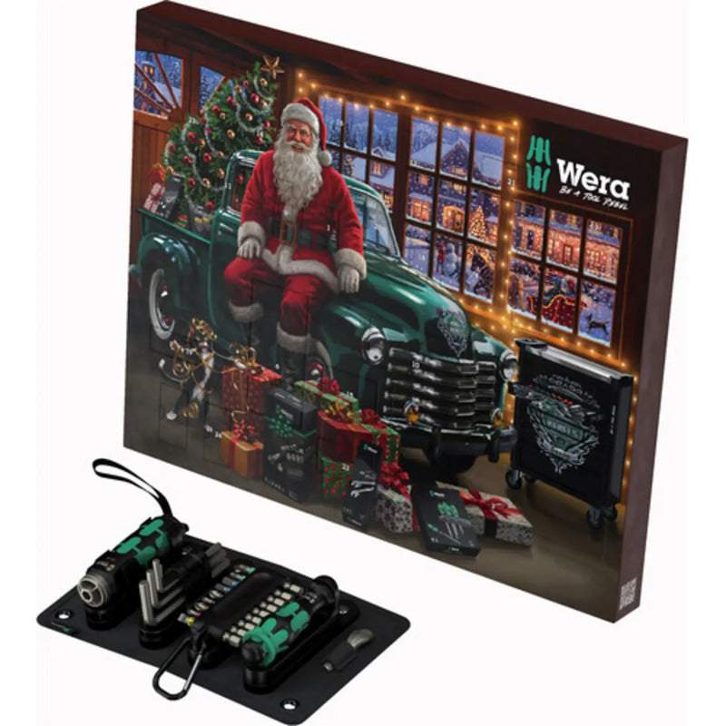 Wera Adventskalender 2026 Werkzeugset Gartenwerkzeuge mehrfarbig für Zuhause - 4013288237125
