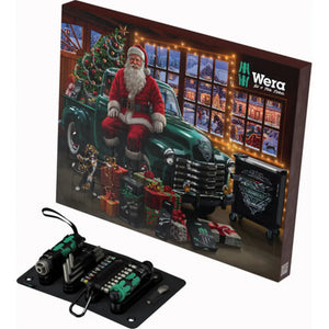 B-Ware Wera Adventskalender 2026 Werkzeugset Gartenwerkzeuge mehrfarbig für Zuhause