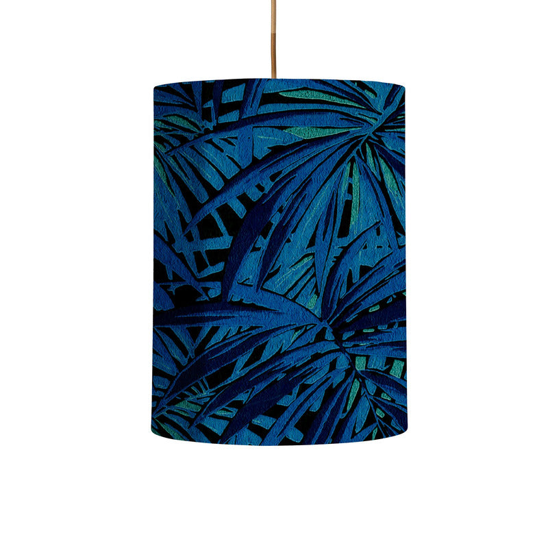 EBB FLOW Pendelleuchte Hängelampe Leaves elektrisch silber Samt 40cm - 3064173