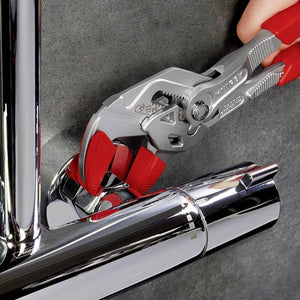 B-Ware Knipex Zangenschlüssel Spannschlüssel DIN ISO 5743 250mm vernickelt Zange
