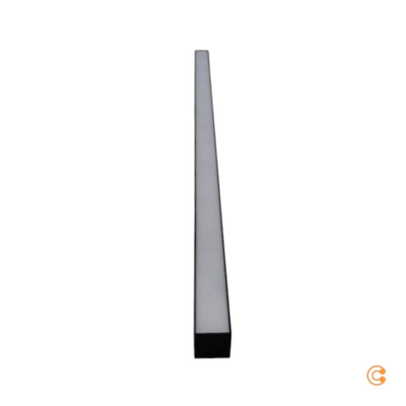 Paulmann Lichtleiste Linion LED Hängelampe Aluminium schwarz 1m warmweiß 20W - 4000870982044