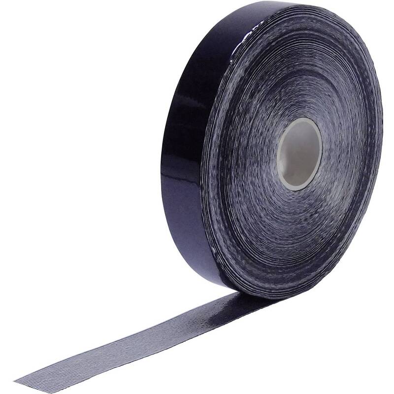 CellPack Kabelbündelband Klebeband Schwarz Premio 845 Bündelband Rolle 50mm 50 m - 4010311165578