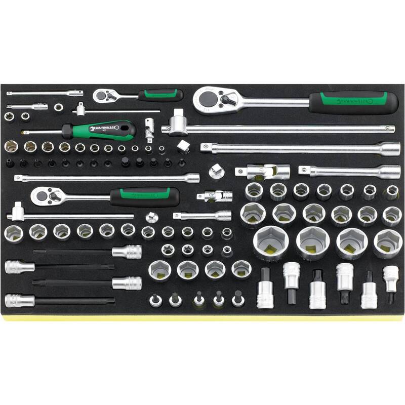 Stahlwille Werkzeugset TCS 40/456/52/78/19 97-teilig mit Koffer Schlüssel - 4018754209224