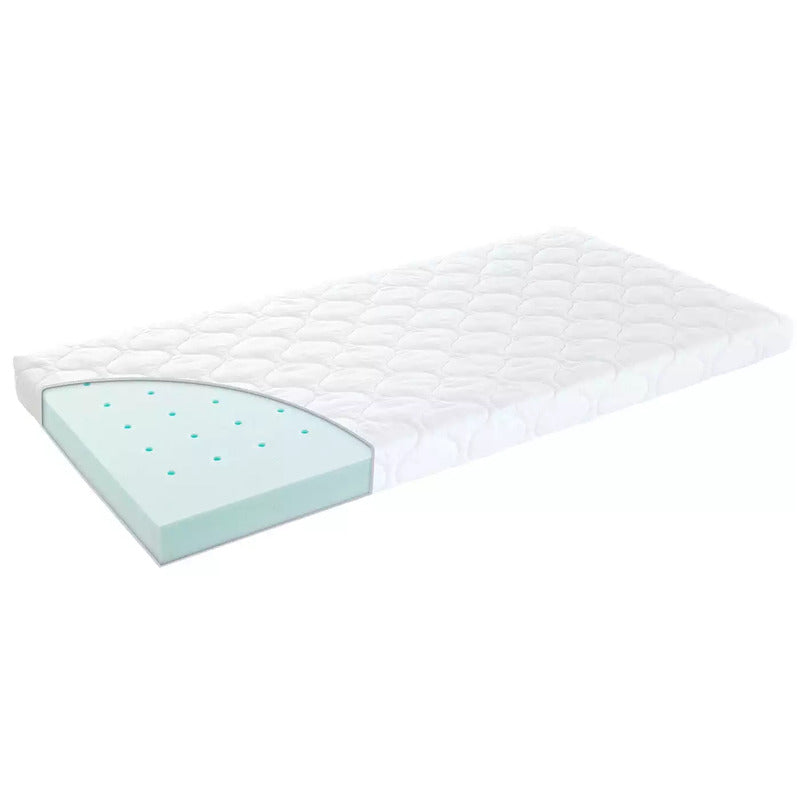 TRÄUMELAND Basic Gitterbettmatratze Regenbogen 60x120 cm Kindermatratze Baby - 9120018350599