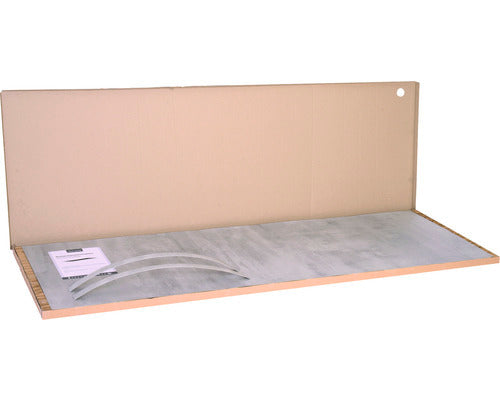PICCANTE Küchenarbeitsplatte Portland K028 3-seitig bekantet 2460x635x30 - 4033385455864