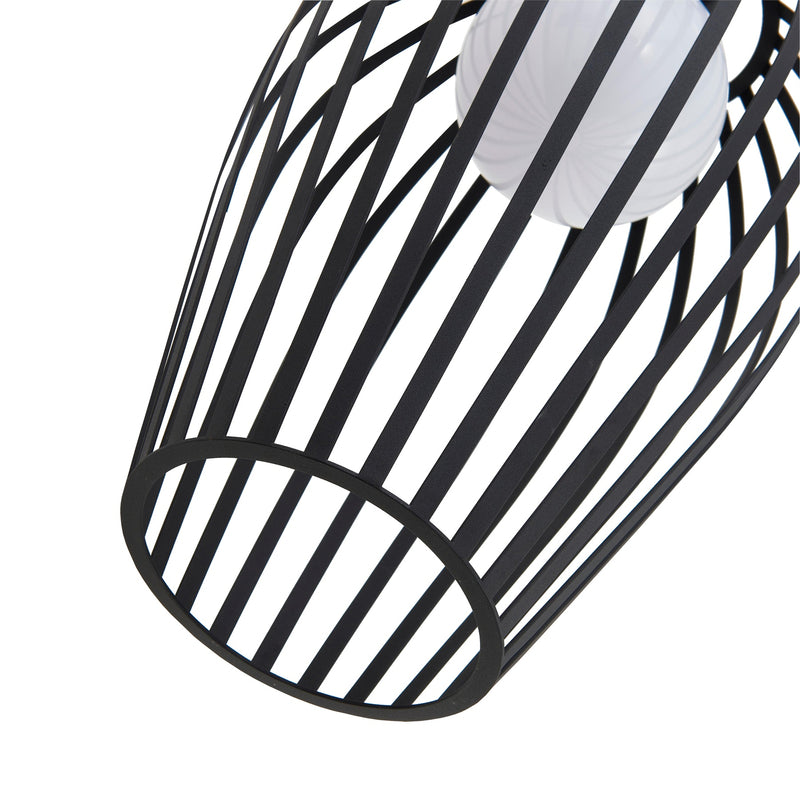 Lucande Außenpendelleuchte Marrin schwarz Metall Ø 31 cm dimmbar IP44 - 4251911787177