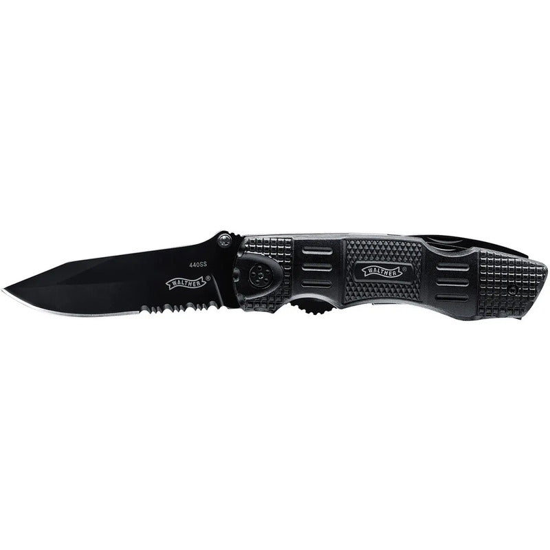 Walther Multitool MultiTacKnife MTK 18 Funktionen mit Holster und Bit-Set - 4000844426161