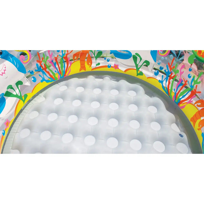 Intex Pool Schwimmbecken Little Otter aufblasbar Ablassventil Kinder 152 x 56 cm - 6941057454801