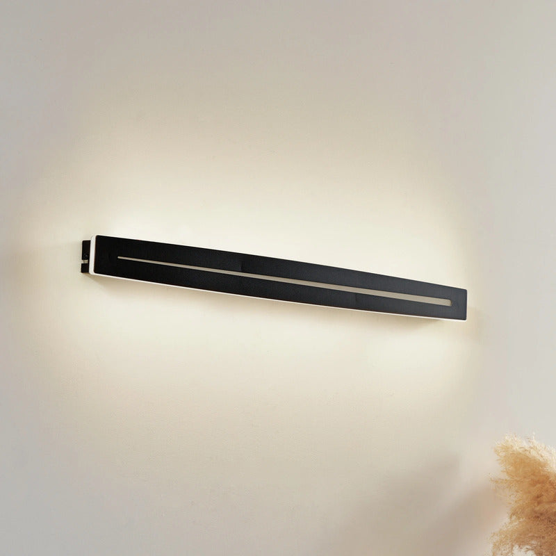 Lindby LED-Wandleuchte Wandlampe Benario Aluminium schwarz Beleuchtung 80 cm - 4251911794762