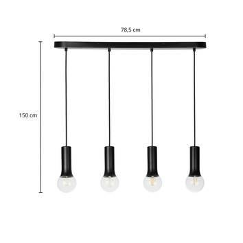 Lindby Fipas Pendelleuchte Hängeleuchte Hängelampe Lampe ohne Schirme 4-flammig - 4251911757996