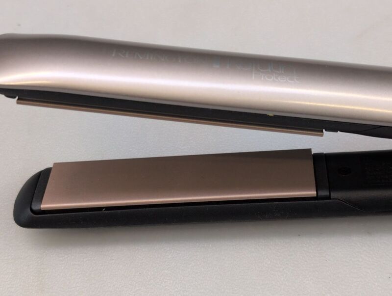 Remington Glätteisen Keratin Protect S8540 230°C 10 Stufen beige 3m Kabellänge - 4008496938438
