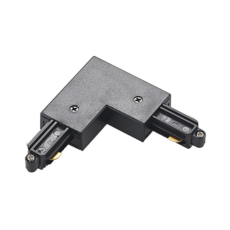 Lindby Eckverbinder Linaro schwarz 1-Phasen-System 6,5x6,5 cm Kunststoff - 4251911701265