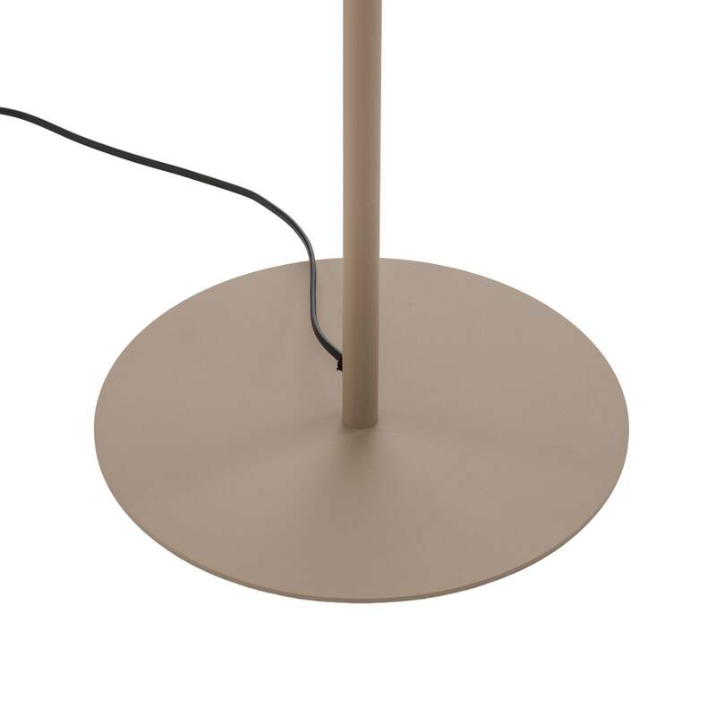 Stehleuchte Calma beige Lampe Stehlampe LED Leuchte 159cm Höhe 50cm Fuß - 5906135161812