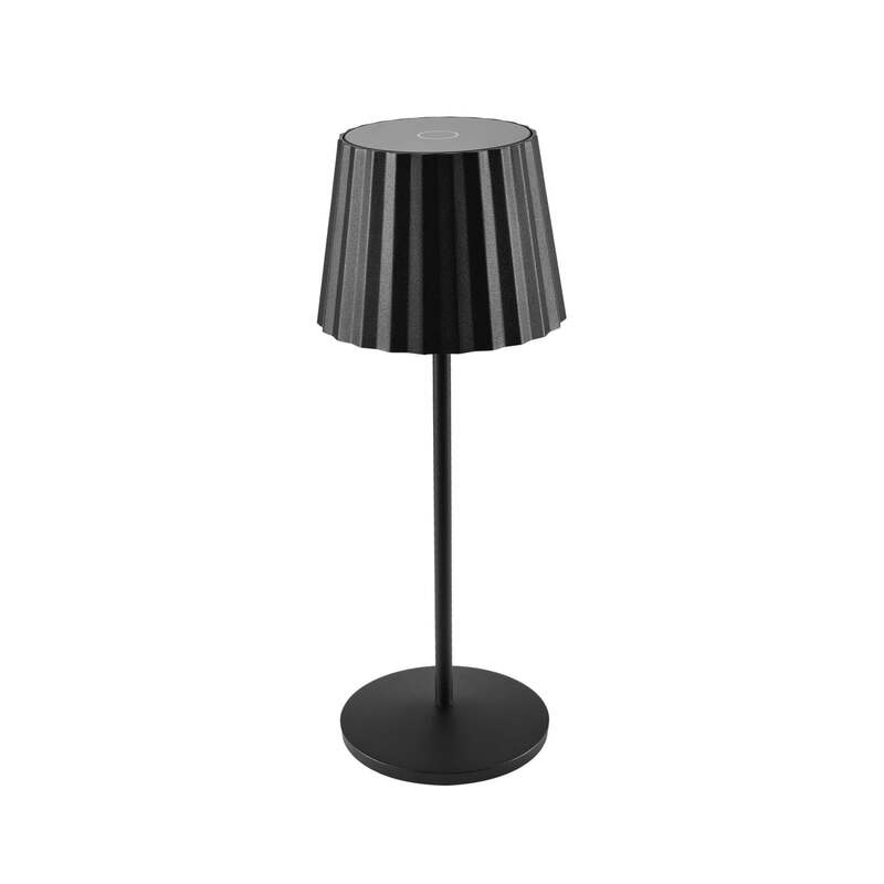 Lindby Tischleuchte Esali LED Dimmbar Akku Lampe Gartenleuchte schwarz IP65 - 4251911764123