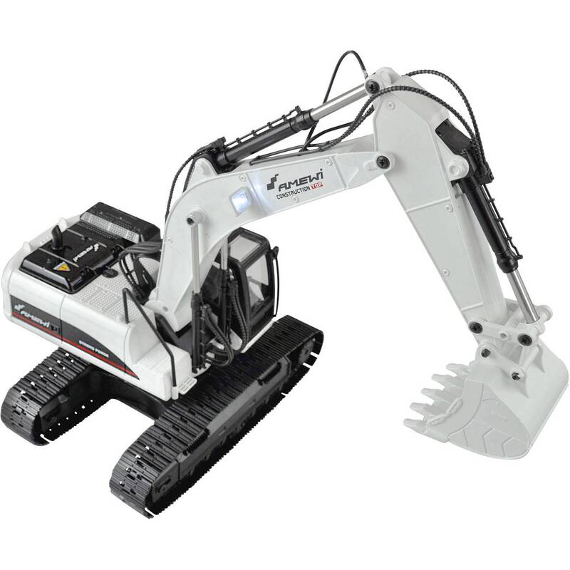 Amewi RC Funktionsmodell Bagger Vollmetall 1:14 Elektro Modellbau inkl. Akku - 4260631422473
