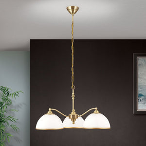 B-Ware Hängeleuchte Old Lamp mit Kettenabhängung 3-flg Hängelampe Lampe SIEHE TEXT/FOTO