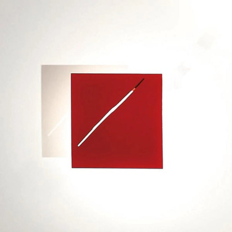 Knikerboker Des.agn LED Wandleuchte Leuchte rot Beleuchtung Wandlampe - 15538056