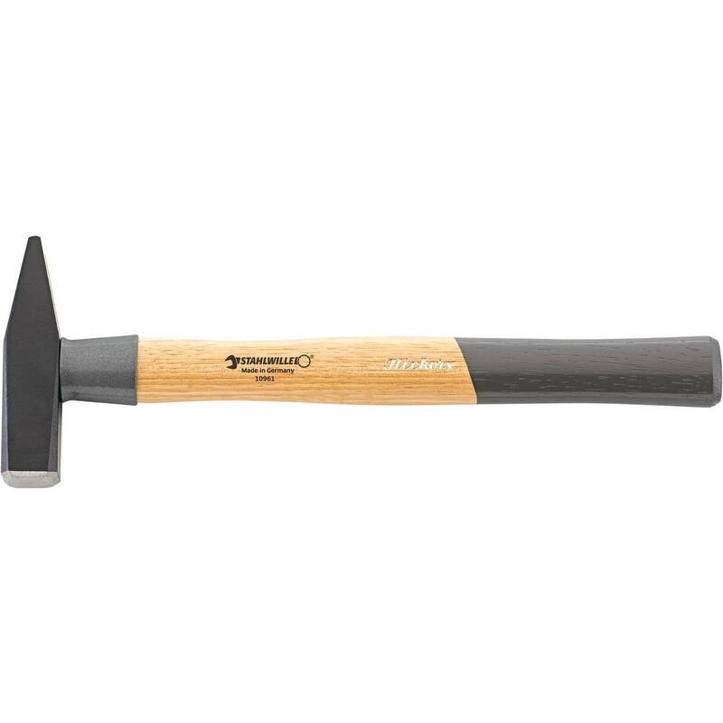 Stahlwille Schlosserhammer 254 g ergonomischer Griff Hickory Holz DIN 1041 280mm - 4018754306893