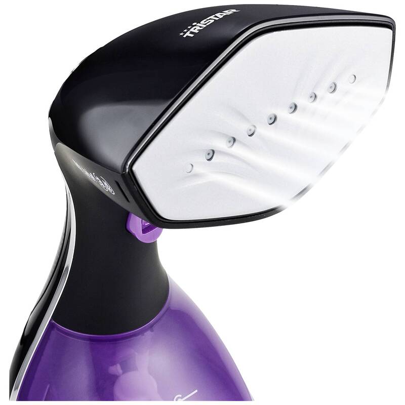 Tristar ST-8921 Tragbare Dampfbürste 1600 W mit Edelstahlsohle, 25 g/min - 8713016085023