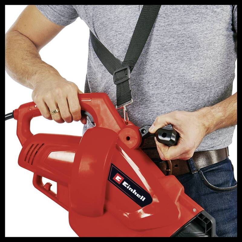Einhell Elektro-Laubbläser und -sauger GC-EL 3024 E Tragegurt  Räder Gebläse - 4006825658606
