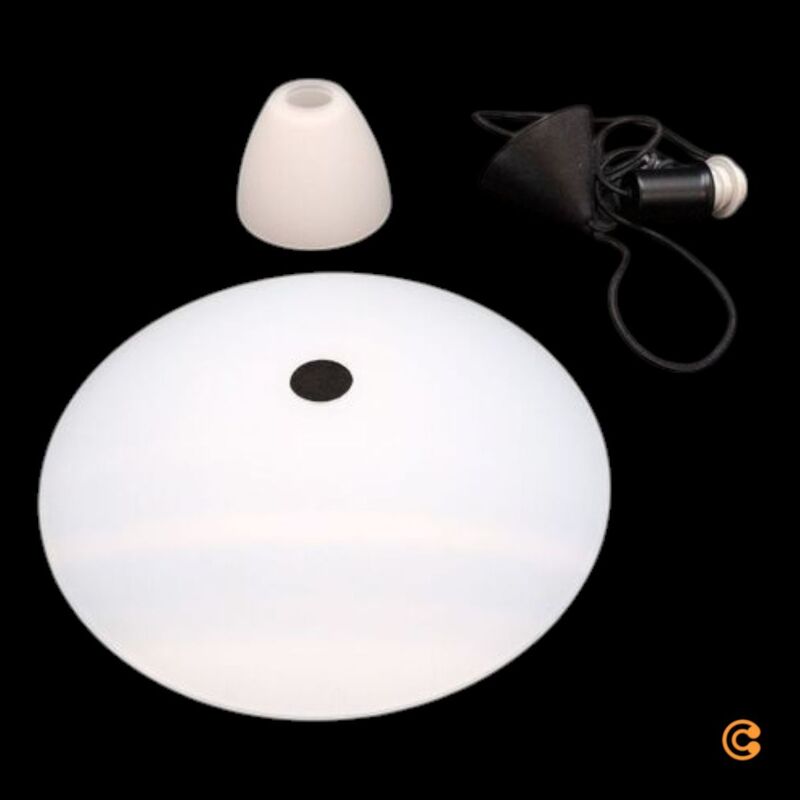 Nordlux Hängeleuchte Pendelleuchte Verona LED Lampe dimmbar schwarz weiß 40W - 5704924001635