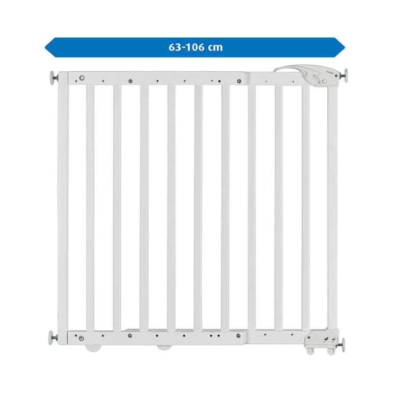 reer Klemmgitter Schutzgitter Babygitter Treppenschutz 63-106 cm 2 STÜCK - 4013283461303