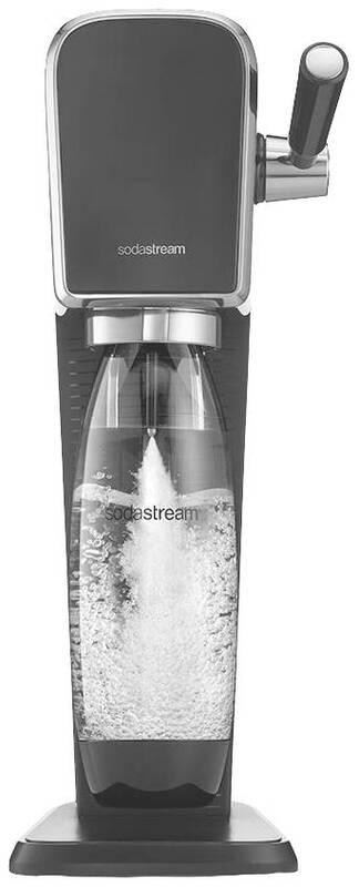 Sodastream Wassersprudler Wasser-Sprudler Sprudelwasser Art Schwarz Edelstahl - 7290113764439
