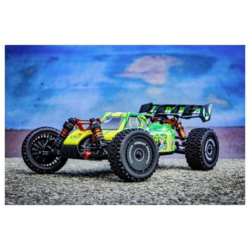 Absima Buggy Modellauto RC Auto Neon Furry Green Allradantrieb Offroad 4WD - 4250650963828