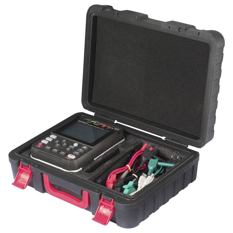 Voltcraft Isolationsmessgerät ET-400 2500V 2,5 TΩ USB CAT IV 600V schwarz - 4064161477534