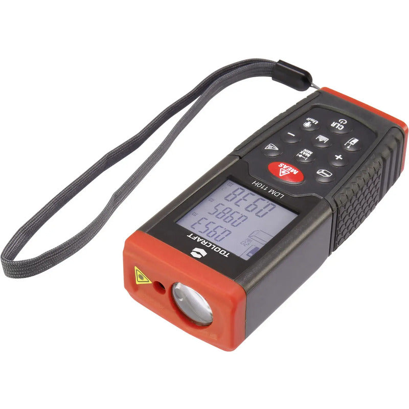 TOOLCRAFT LDM100H Laser-Distanzmesser 0.05-100m ±1.5mm IP54 Funktionen: Fläch... - 4016139147604