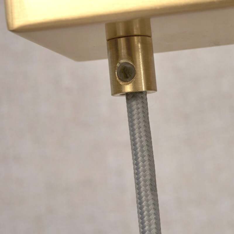 It's about RoMi Hängeleuchte Carrara LED Pendelleuchte dimmbar grau marmoriert - 8716248087278
