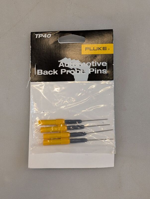 Fluke Prüfspitzen-Set CAT I 60VDC Gelb 4mm flexible Pins 5 Stück Elektrotechnik - 0095969087513