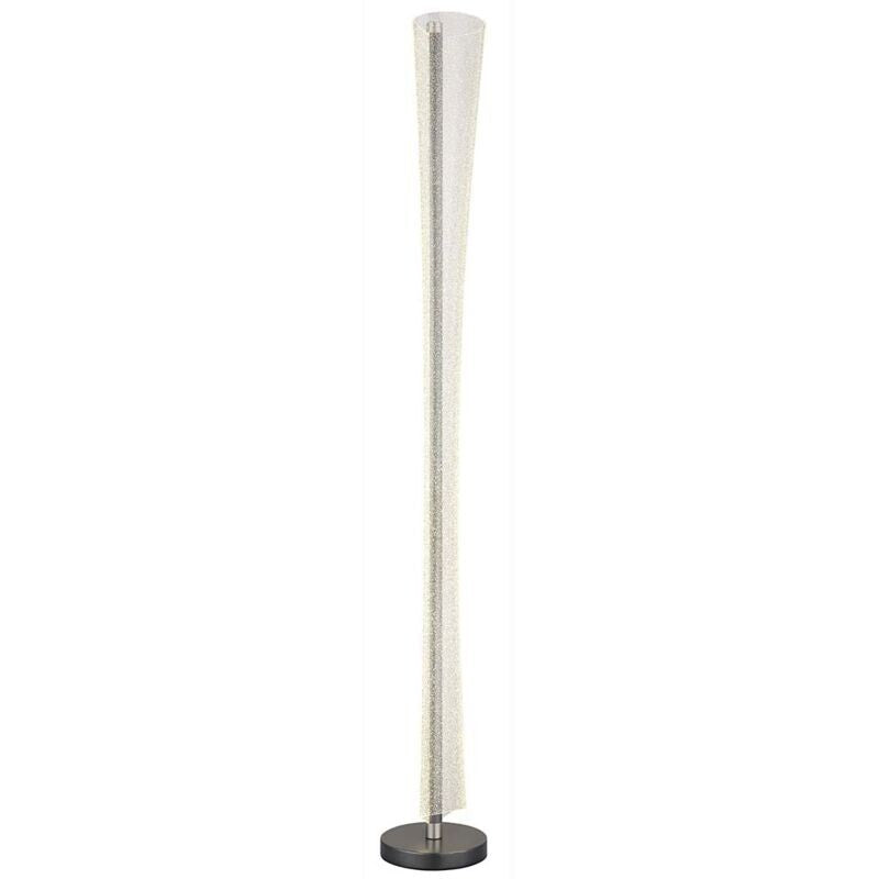 Lampadaire De Bureau Anthracite Mat Acrylique Bulles D'Air LED H 155 Cm - 9007371578337