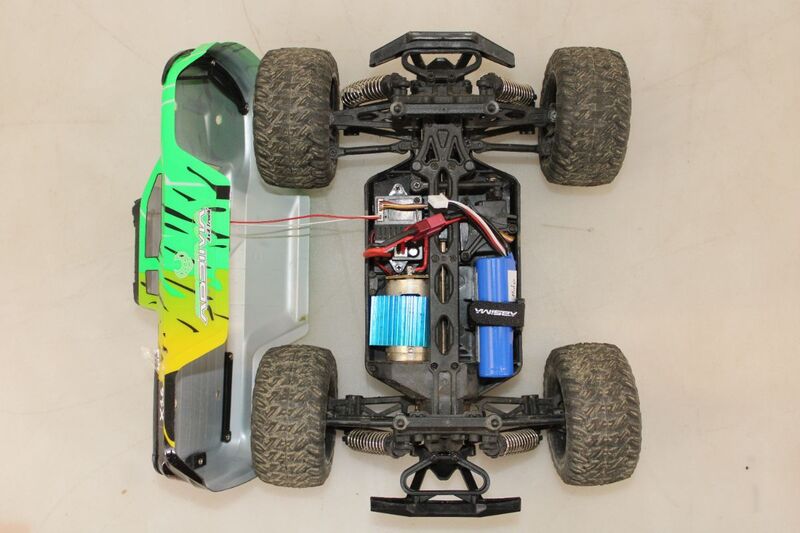Absima MINI AMT Gelb, Grün Brushed 1:16 RC Modellauto Elektro Monstertruck RtR 2 - 4250650957711