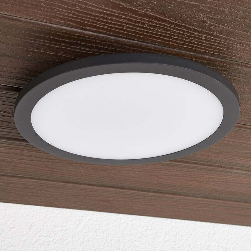 Lucande LED-Außendeckenleuchte Malena mit Bewegungsmelder IP65 11,5 W - 4251096527193