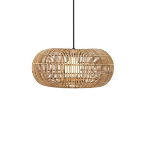 B-Ware Pr Home Außen Hängeleuchte Zuri ø 51 Cm Rattan Stecker Deckenlampe Lampe Leuchte