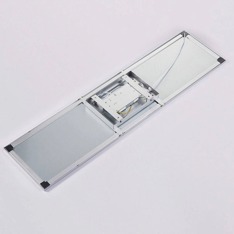 Arcchio LED Panel Deckenleuchte Leuchte Lysander silber dimmbar CCT 119 cm 50 W - 4251096540864