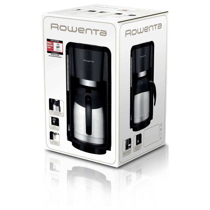 Rowenta CT 3818 Milano Kaffeemaschine Edelstahl 10 Tassen Isolierkanne - 3045386356355