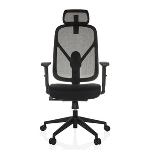 B-Ware Bürostuhl Drehstuhl RALOO ECO Sitz Stoff Rücken Netz schwarz hjh OFFICE Stuhl