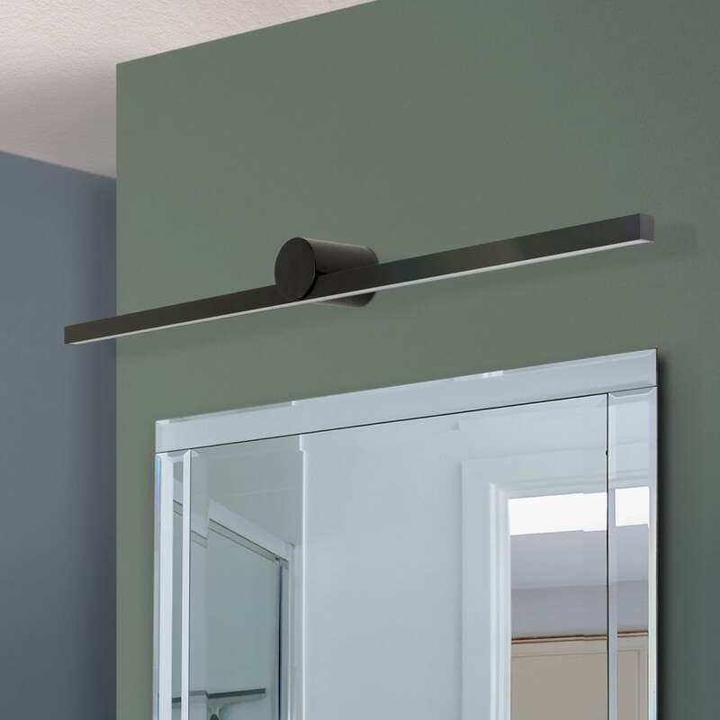 LED-Spiegelleuchte Beauty Breite 101 cm schwarz Lampe Leuchte Wandspiegel Licht - 9003090273683